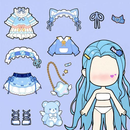 Vlinder doll：juegos de niñas