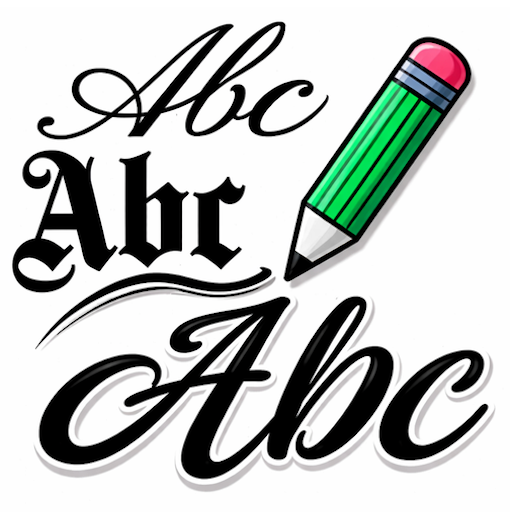 xCanvas: Font lettering design
