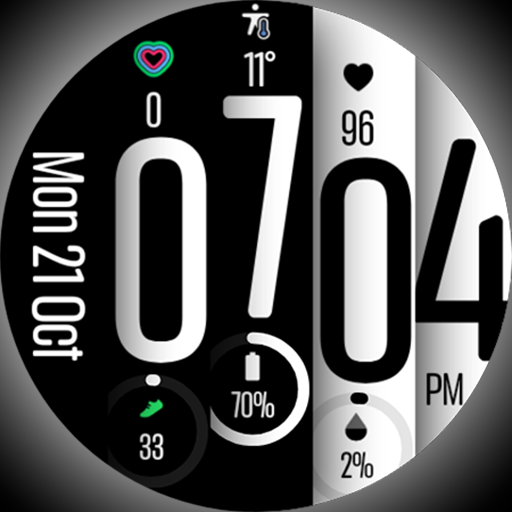 Stretch Fall - Watch face