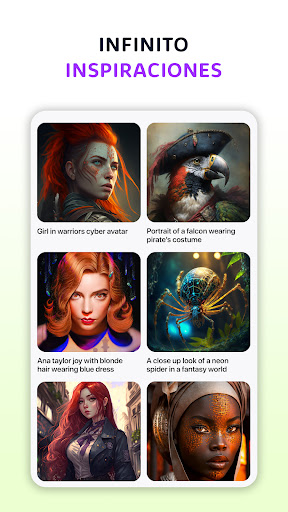 Generador de arte con IA - Crea obras únicas | Descarga gratis