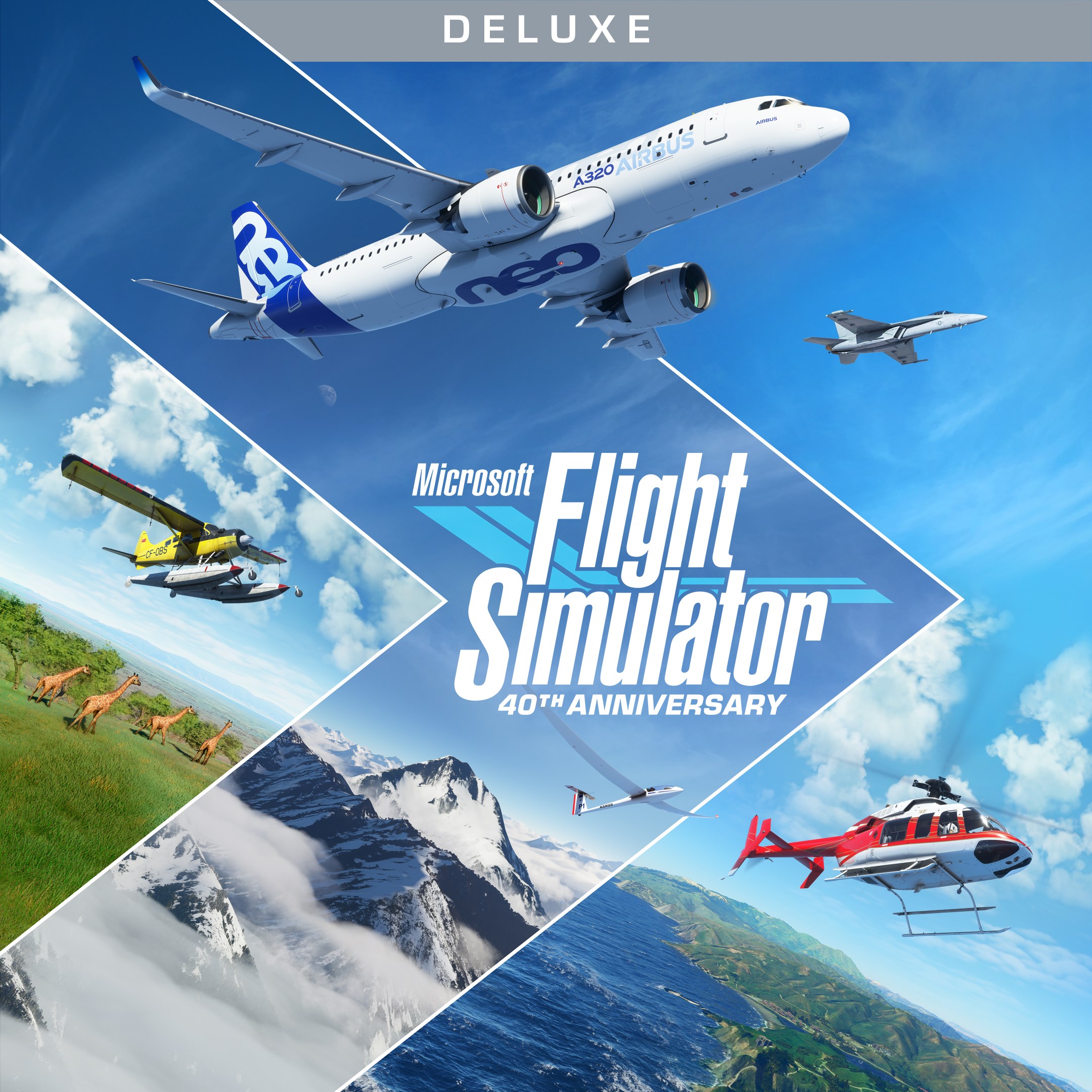 Microsoft Flight Simulator (2020) Deluxe 40th Anniversary Edition